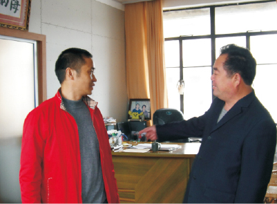 《浙江民办教育》主编马国斌一行专程访问我校