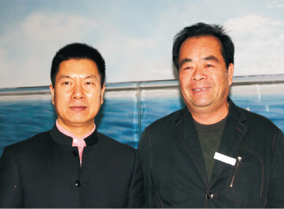 教育部政策法规司副司长柯春晖与校长合影