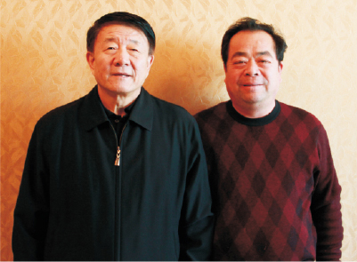 全国人大常委、全国人大教科文卫副主任委员中国民主促进会中央副主席王佐书与校长合影