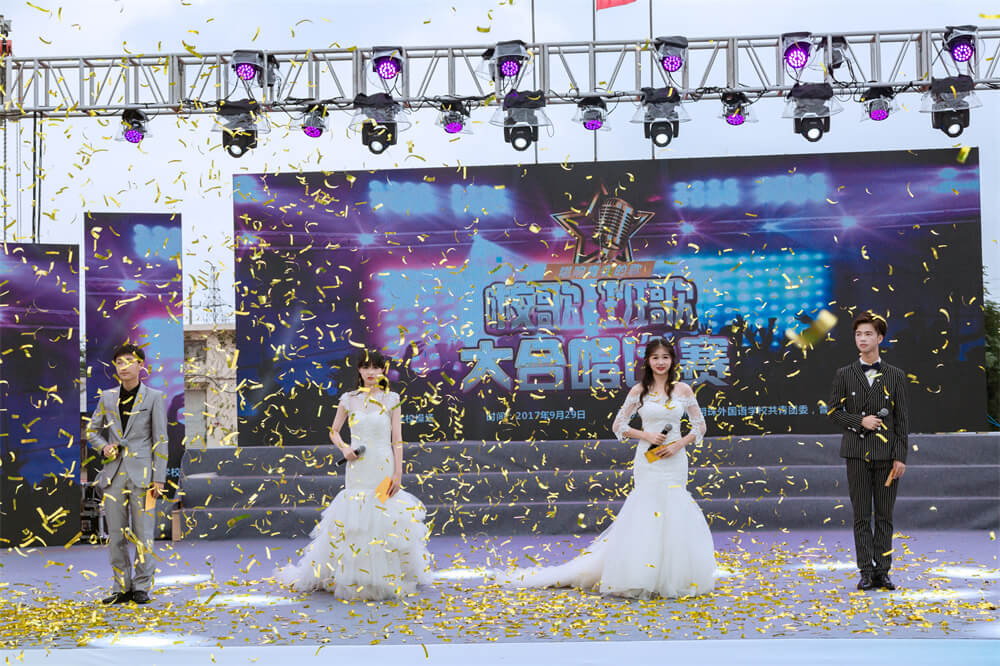 2021台州市明珠外国语学校校园班歌大合唱